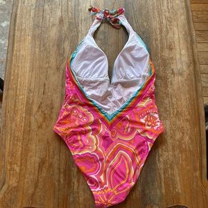 Trina Turk | Swim | Nwot Trina Turk Morning Sunrise Plunge One Piece ...